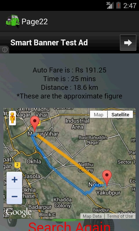 Auto Fare Calculator截图1