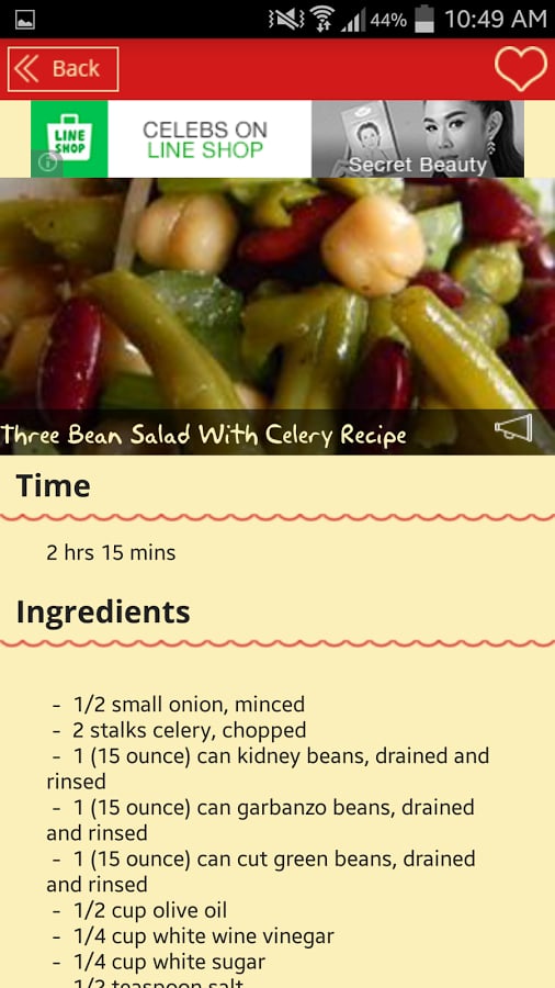 Bean and Pea Salads Reci...截图11