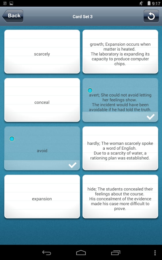 Learn TOEFL with flashca...截图3