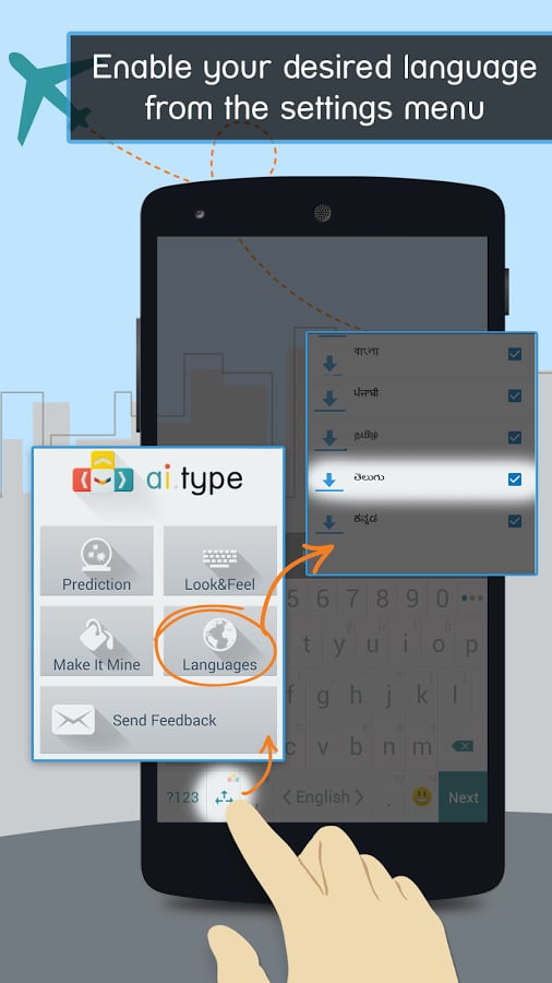ai.type Telugu Predictio...截图3