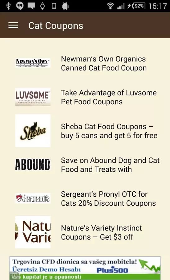 Cat Coupons截图4