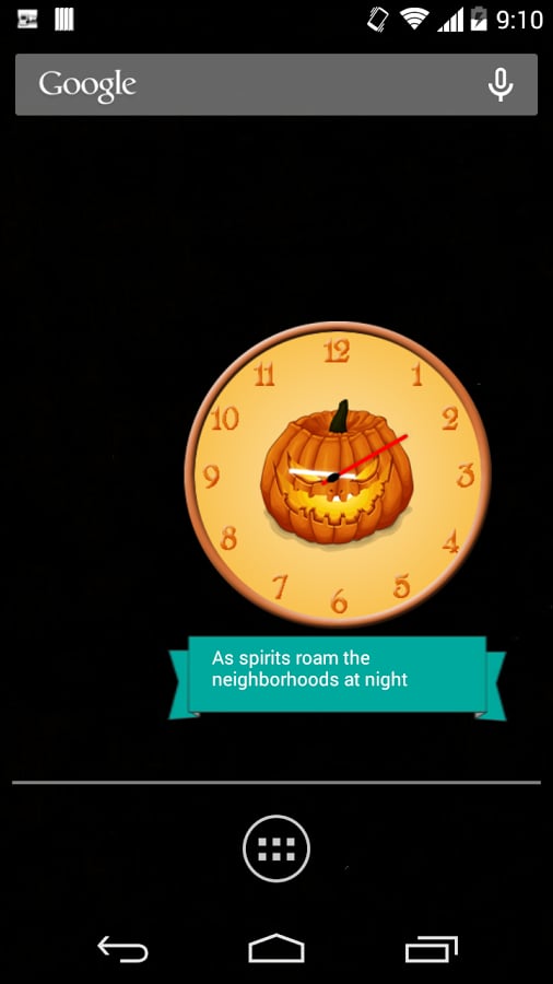 Halloween Clock截图2