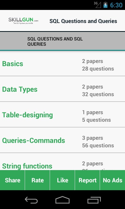 SQL Questions and SQL Qu...截图9