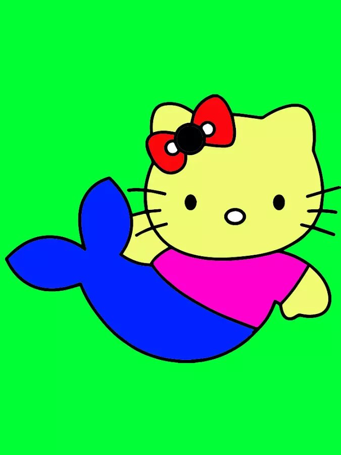 Kitty Coloring Hello Kid...截图3