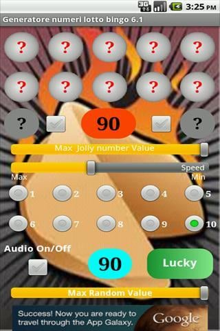 Generatore numeri lotto ...截图2