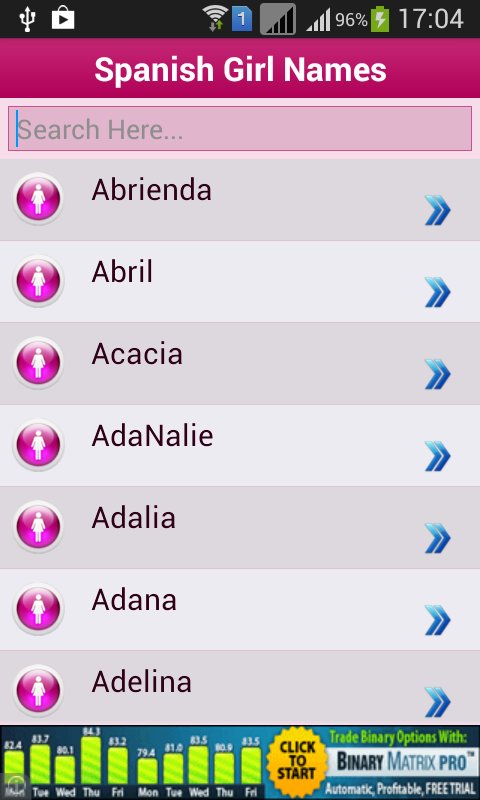 Spanish Baby Names &amp; Mea...截图3