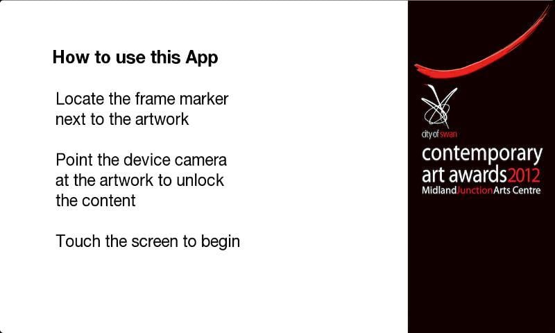 Swan Art Awards App 2012截图1