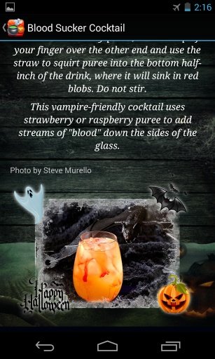 Halloween Drink Recipes截图3