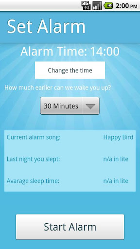 Early Bird Lite - Smart Alarm截图1