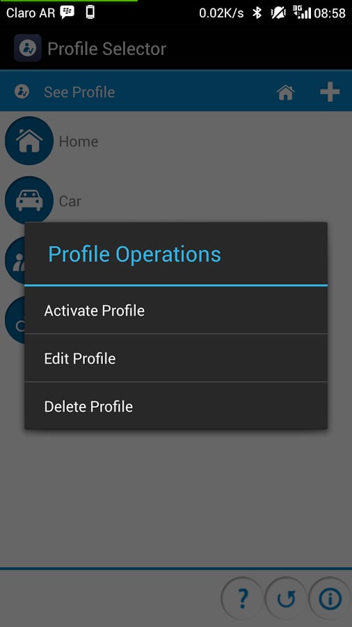 Profile Selector Free截图2