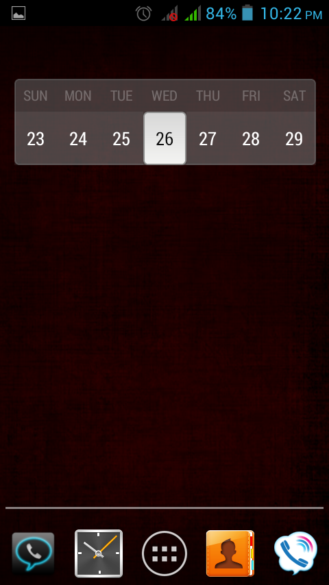 Calendar Widget截图2