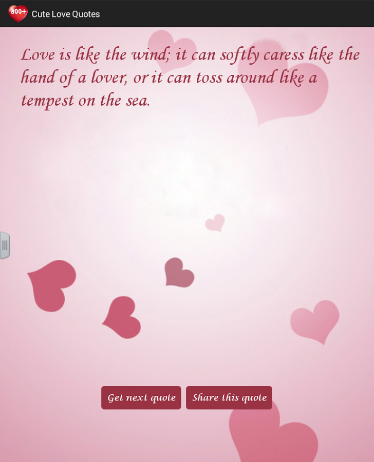 Cute Love Quotes截图1