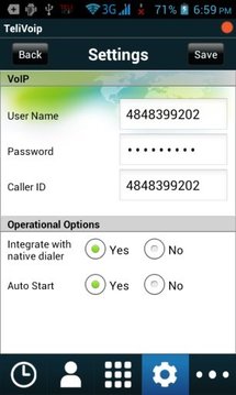 TeliVoIP截图