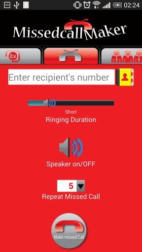 Missed Call Maker Free截图2