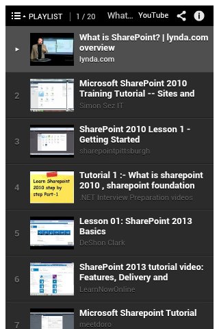 Office SharePoint Tutori...截图2