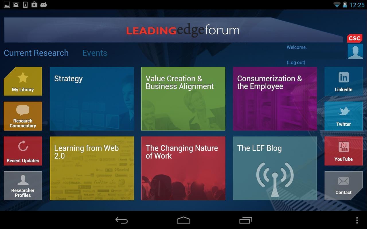 Leading Edge Forum截图2