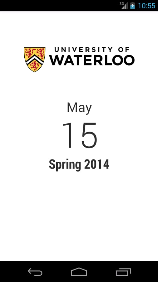 Waterloo Calendar截图1