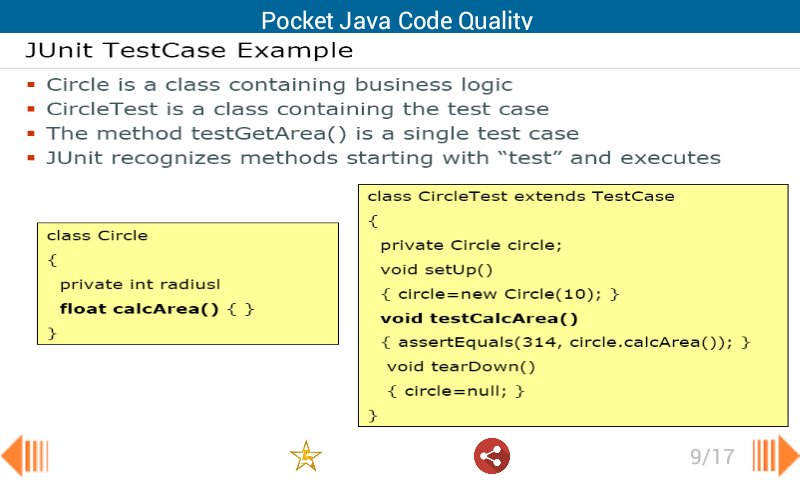 Pocket Java Code Quality截图6