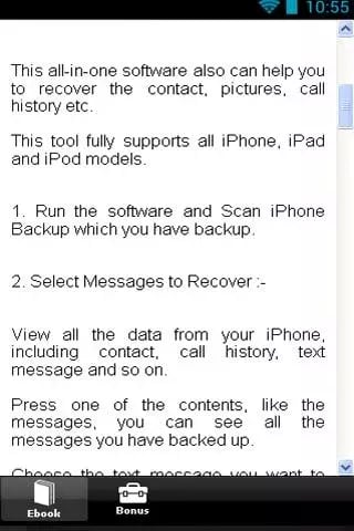 Recover Erased Texts Mes...截图2