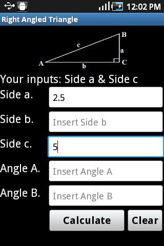 Right Angled Triangle截图2