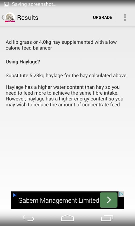 Horse Feed Calculator Fr...截图4