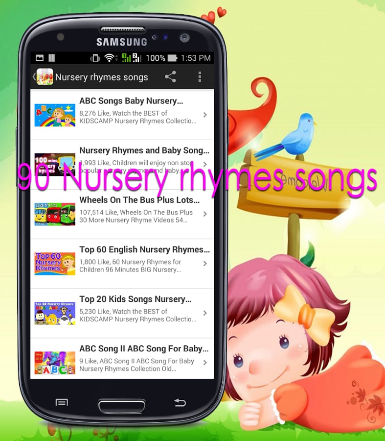 90 Nursery rhymes songs截图2