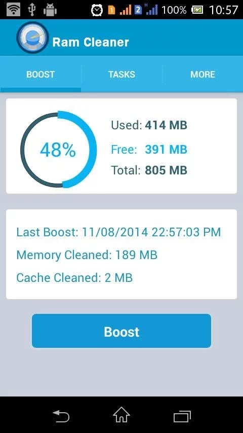 Mobile Clean - Ram Boost...截图2