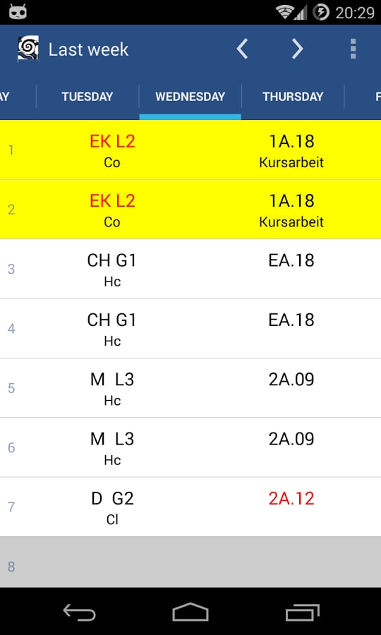 Timetable OHG Landau截图1