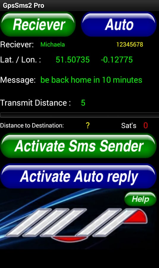 Gps Sms 2 Free Test截图6