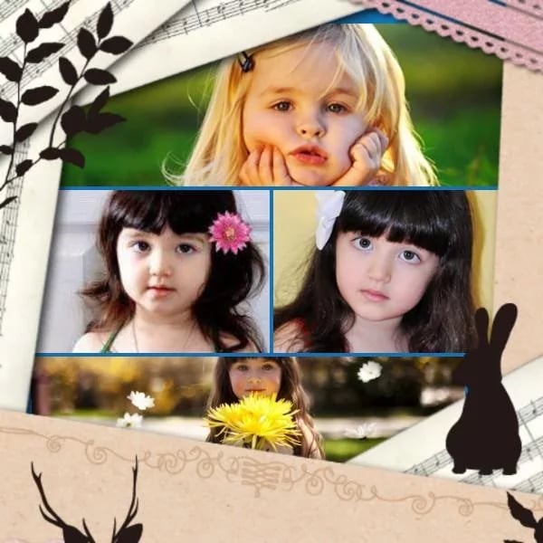 Cute Photo Collage Frame...截图11