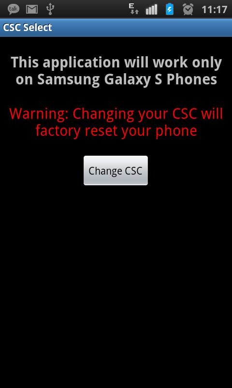Samsung Galaxy S / S2 / S3 CSC截图2