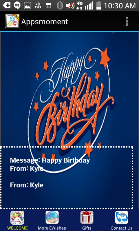 Birthday Wishes Messenger截图3