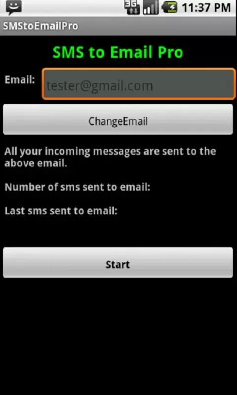 SMS to Email (Beta)截图1