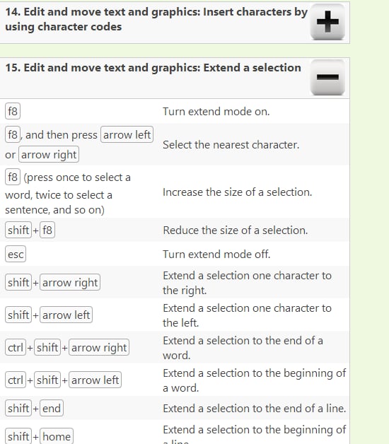 MS Word Keyboard Shortcu...截图1