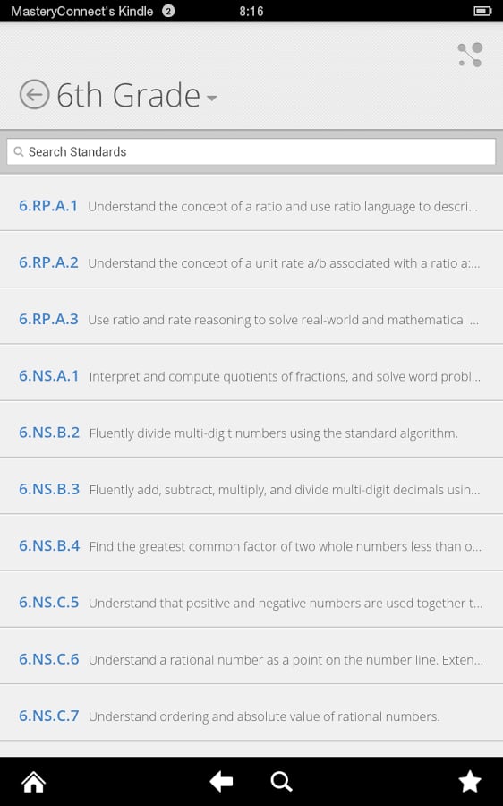 Nevada State Core Standa...截图3