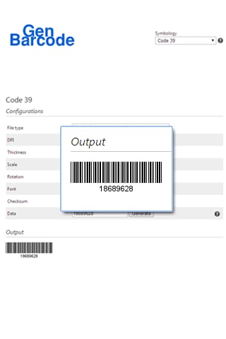 Gen Barcode截图1