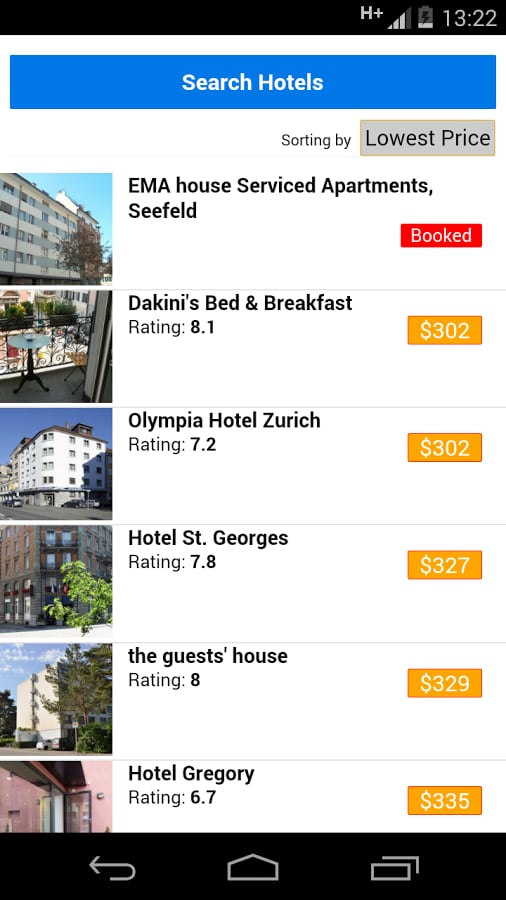 Zurich Hotels截图3