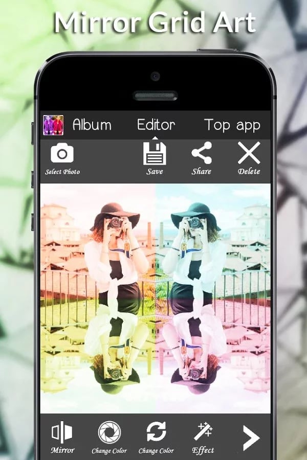 Mirror Grid Art截图4