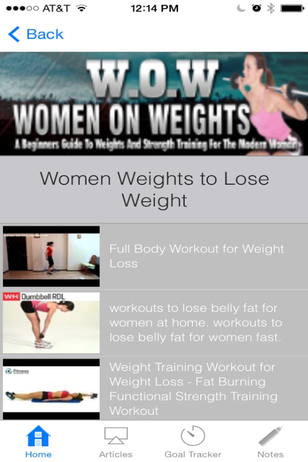 Women on Weights Build M...截图6