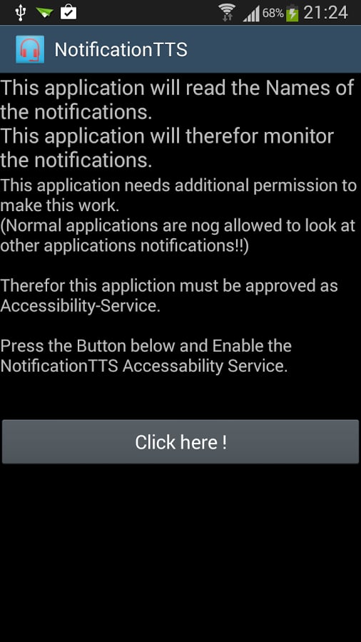 Notification TTS截图1