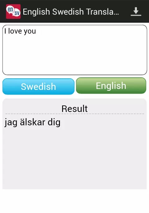 English Swedish Translator截图3