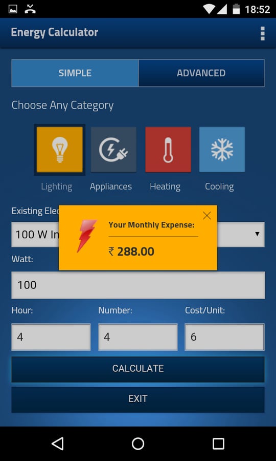 Wattguru Energy Calculat...截图7