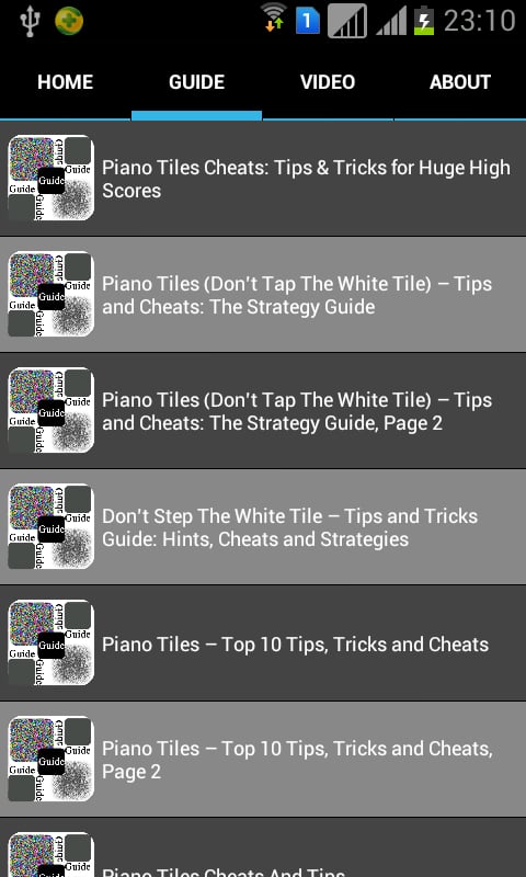 Piano Tiles Top Guide截图2