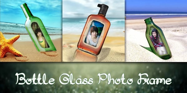 Bottle Glass Photo Frame截图4