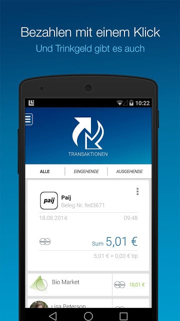 paij - Mobile Payment截图1