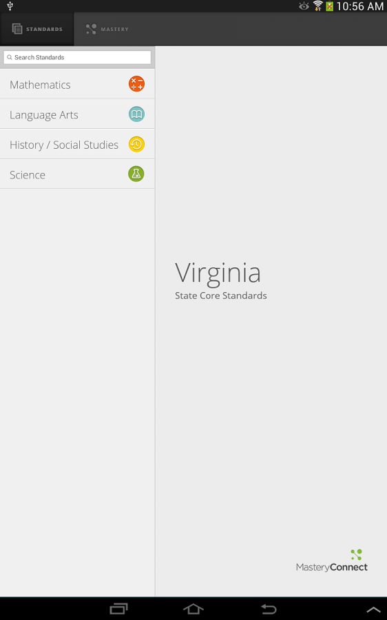 Virginia State Core Stan...截图6