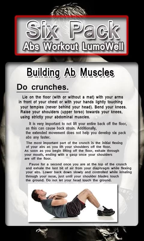 Six Pack Abs Workout Lum