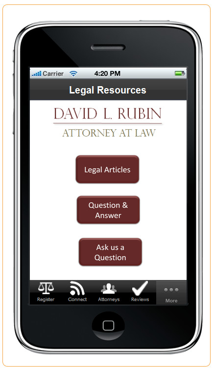 Attorney David L. Rubin截图6