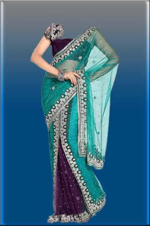 Woman Saree Suit Style截图1