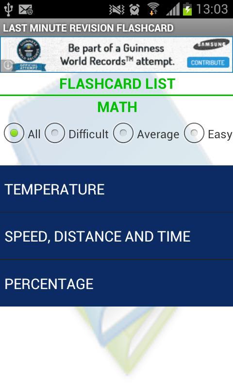 Last Minute Revision Flashcard截图4